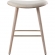 Saddle 25" Counter Stool in Cream Fabric & White Washed Wood (Set of 2)